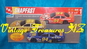 AMT Ertl Snapfast McDonald’s Racing Team Limited Edition Collector Set Scale 1:25 Model Kit #30116-1HD Three NASCAR Race Cars Set 1998 (BRAND NEW FACTORY-SEALED BOX) <b><span style='color:red'> USPS PRIORITY MAIL SHIPPING INCLUDED – DOMESTIC ORDERS ONLY!</span></b><span style='color:purple'> Image for AMT Ertl Snapfast McDonald’s Racing Team Limited Edition Collector Set Scale 1:25 Model Kit #30116-1HD Three NASCAR Race Cars Set 1998 (BRAND NEW FACTORY-SEALED BOX) <b><span style='color:red'> USPS PRIORITY MAIL SHIPPING INCLUDED – DOMESTIC ORDERS ONLY!</span></b><span style='color:purple'>